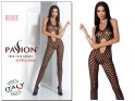 Juodos kabareto bodystocking - 3