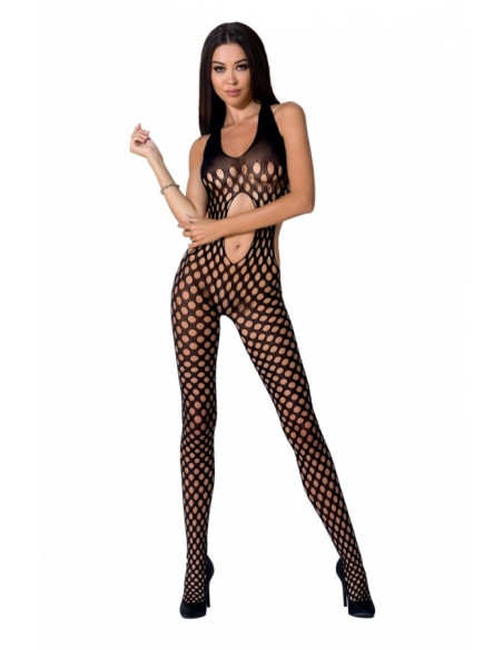 Black cabaret bodystocking - 1