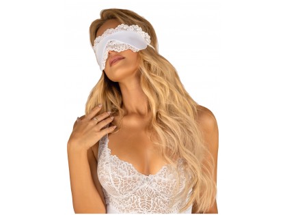 Masque oculaire blanc amor Obsessive - 2