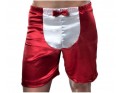 Pantaloni scurți de chelner roșu pentru bărbați - 1