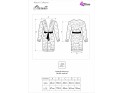 Мереживний жіночий халат Chamy мереживний жіноча білизна - 4