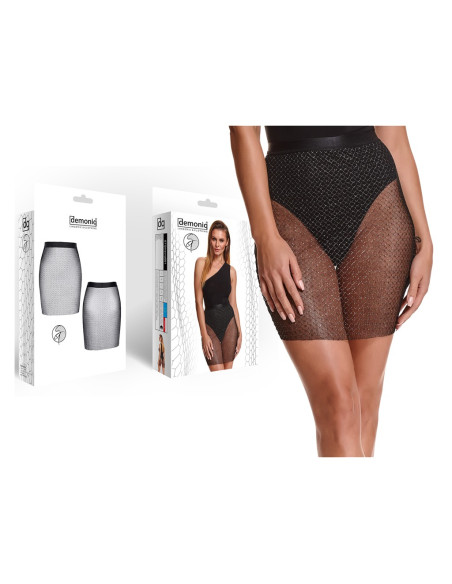 Matching erotic mesh skirt - 3