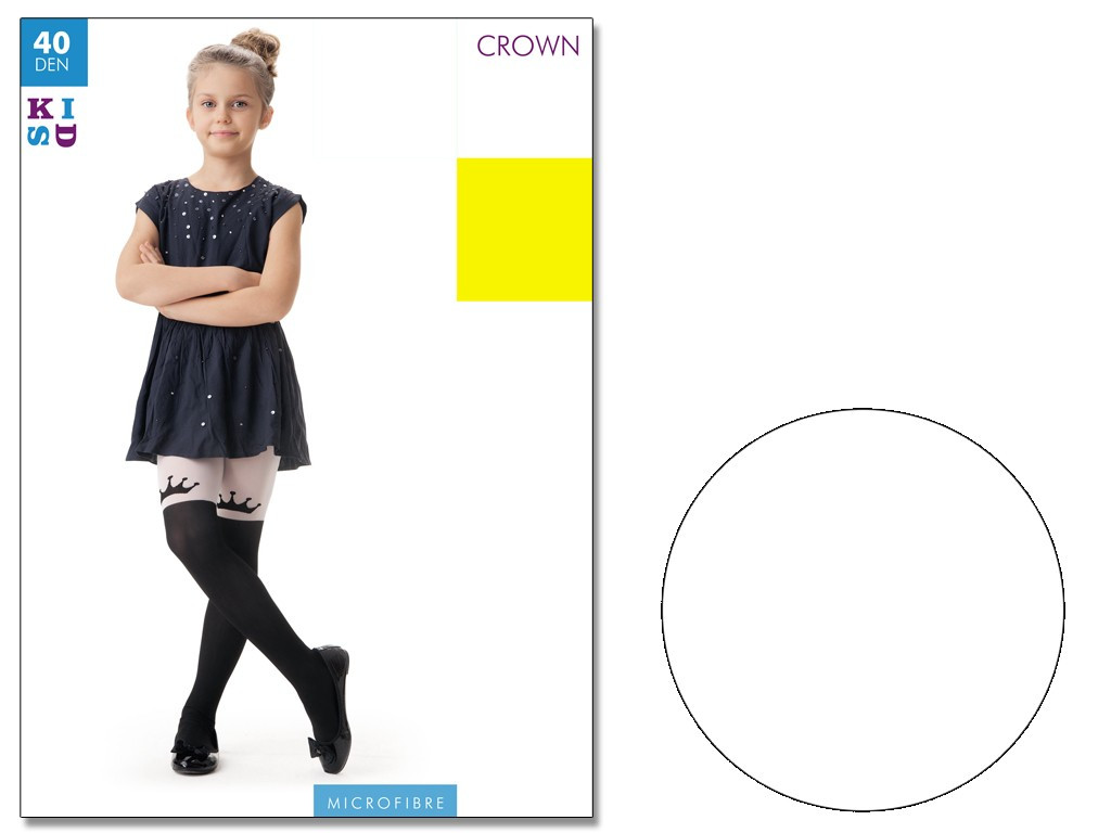Children's knee-length crown tights - 4