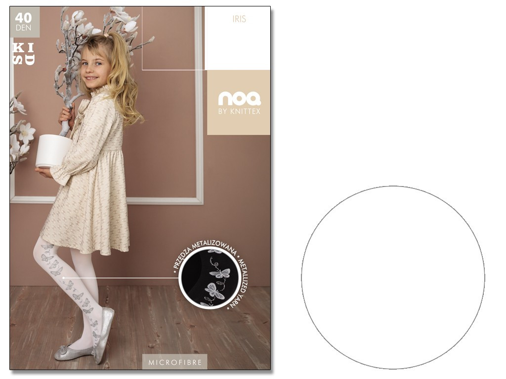 Children's butterfly tights 40 den - 4