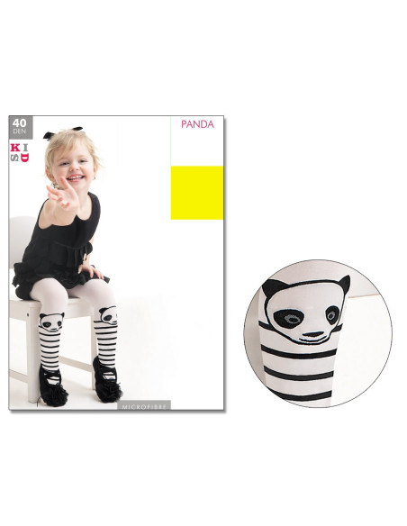Punčocháče Panda 40 den - 3