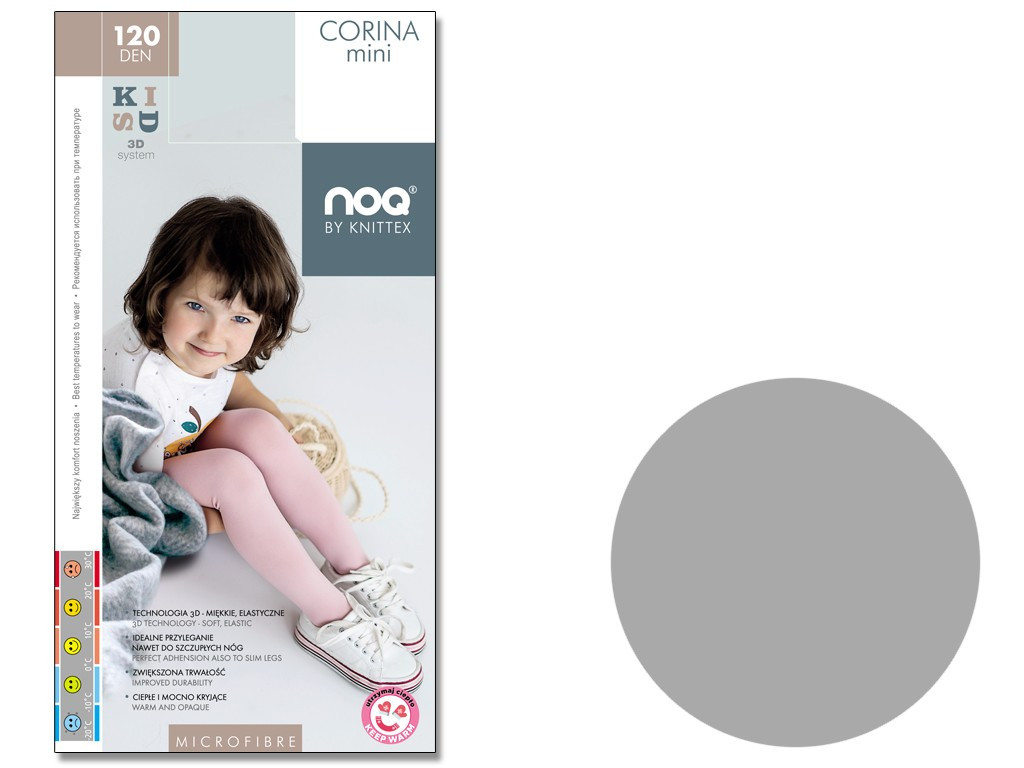 Mikrofaserstrumpfhose für Kleinkinder 120 den - 3