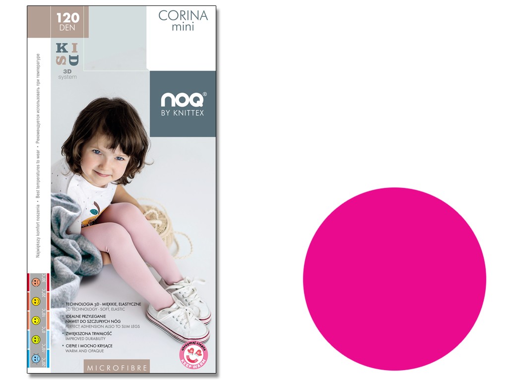 Microfiber tights for toddlers 120 den - 5