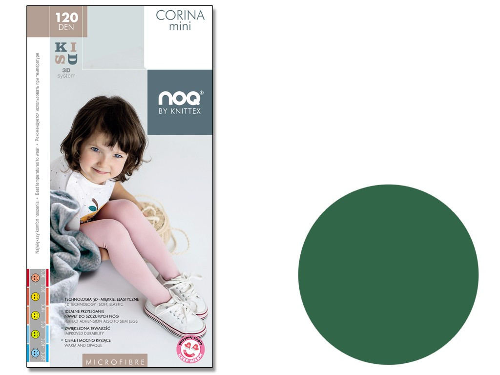 Mikrofaserstrumpfhose für Kleinkinder 120 den - 9