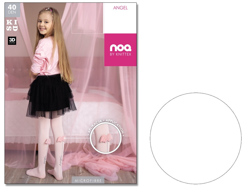 Collants pour enfants avec ailes Angel - 5