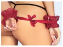Red erotic handcuffs - 1