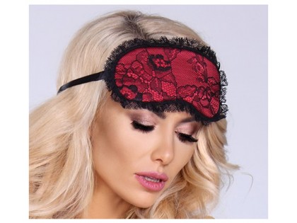 Red and black eye mask - 2