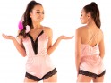 Pink nightgown women's bodysuit - 3