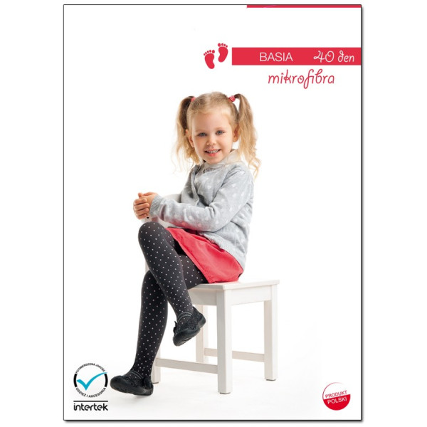 Collants en microfibre pour enfants Basia 40 - 1