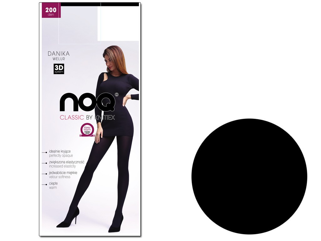 Opaque tights 200den microfiber - 4