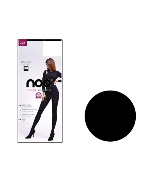 Opaque tights 200den microfiber - 4