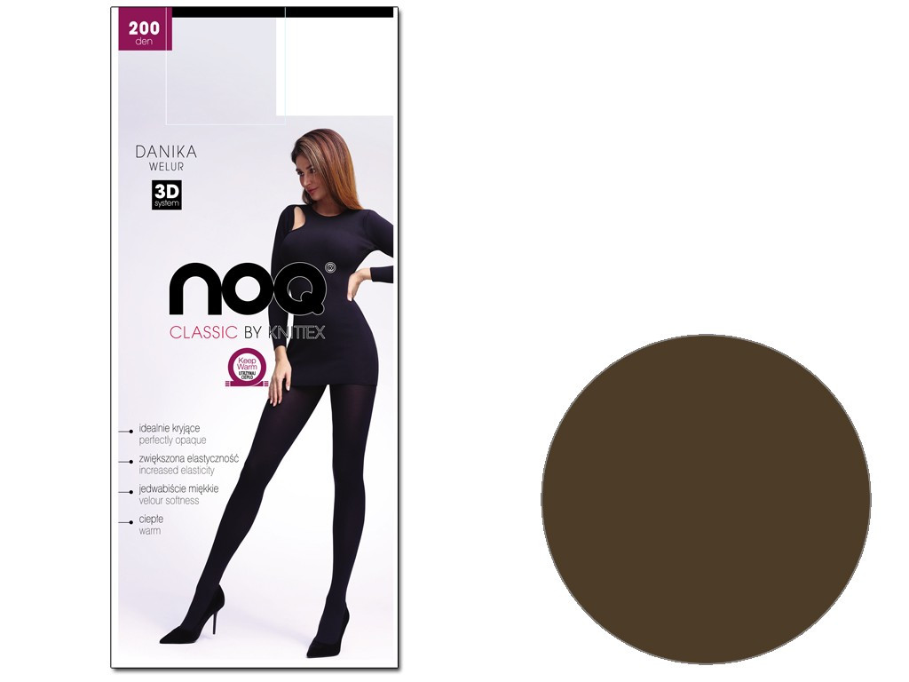 Opaque tights 200den microfiber - 5