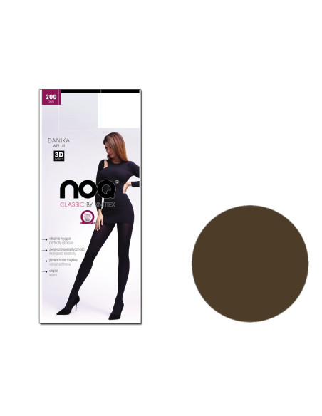 Opaque tights 200den microfiber - 5 Opaque tights 200den microfiber - 5
