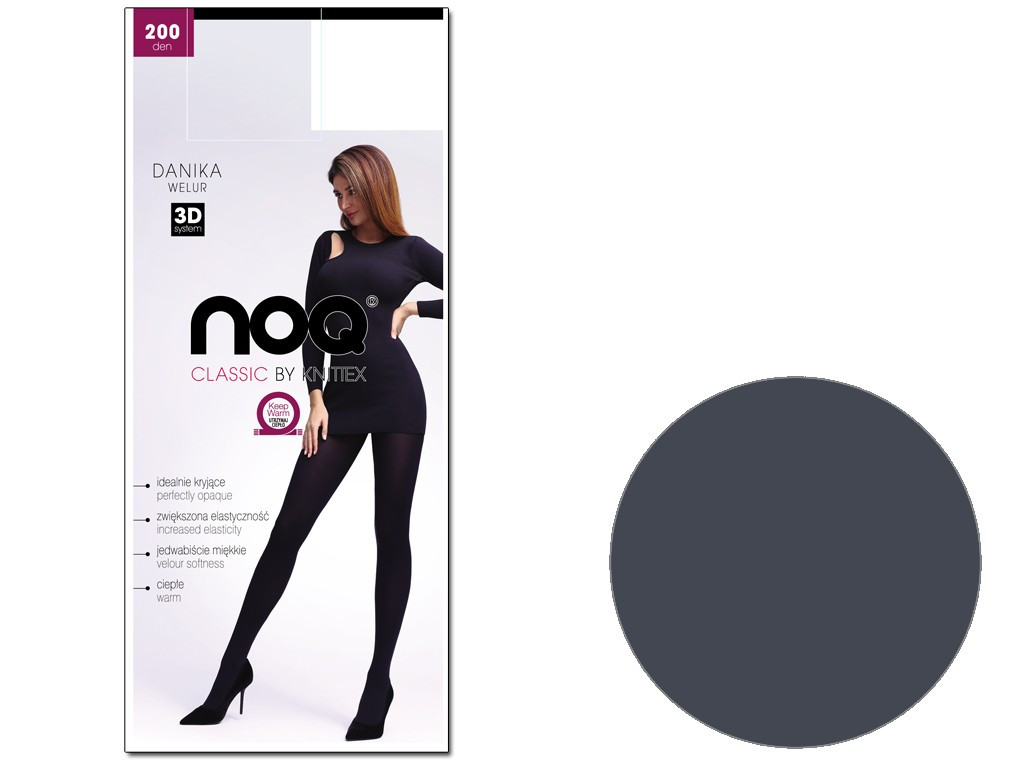 Opaque tights 200den microfiber - 6