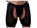 Men's boxer shorts with erotic cutout - 1