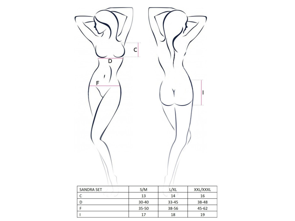 Černo-červená souprava spodního prádla - 4