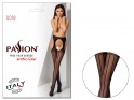 Black sensual stockings with belt - 3