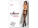 Black sensual stockings with belt - 1