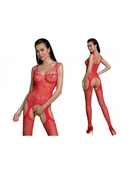 Raudonas ECO PASSION bodystocking - 3