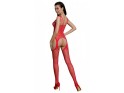 Red bodystocking ECO PASSION - 2