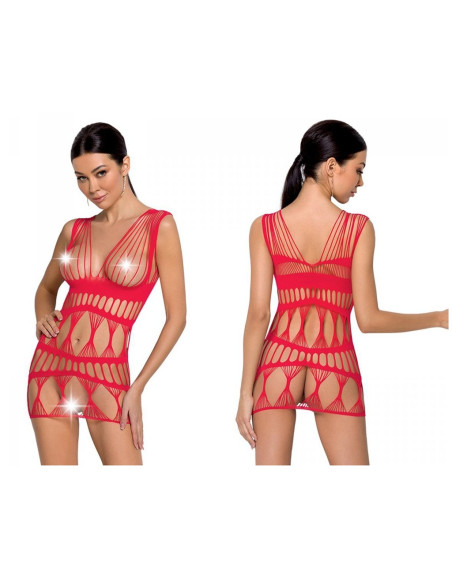 Red Passion erotic stretch chemise - 5
