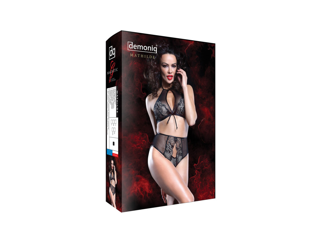 Lingerie set mesh open crotch - 4
