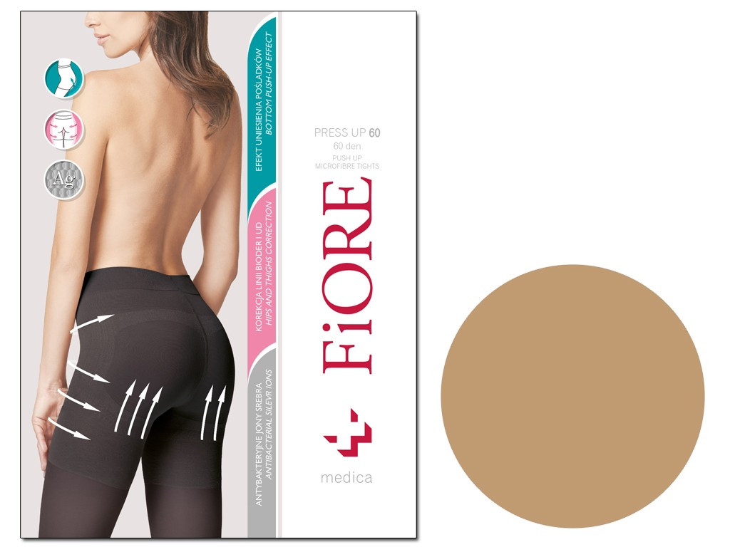 Blickdichte Strumpfhose für den Po 60den - 3