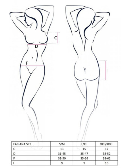 Ensemble de lingerie en dentelle rouge 3 pièces - 3