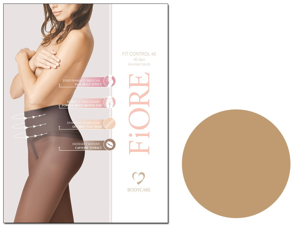 Bauchfreie Strumpfhose 40 den - 4