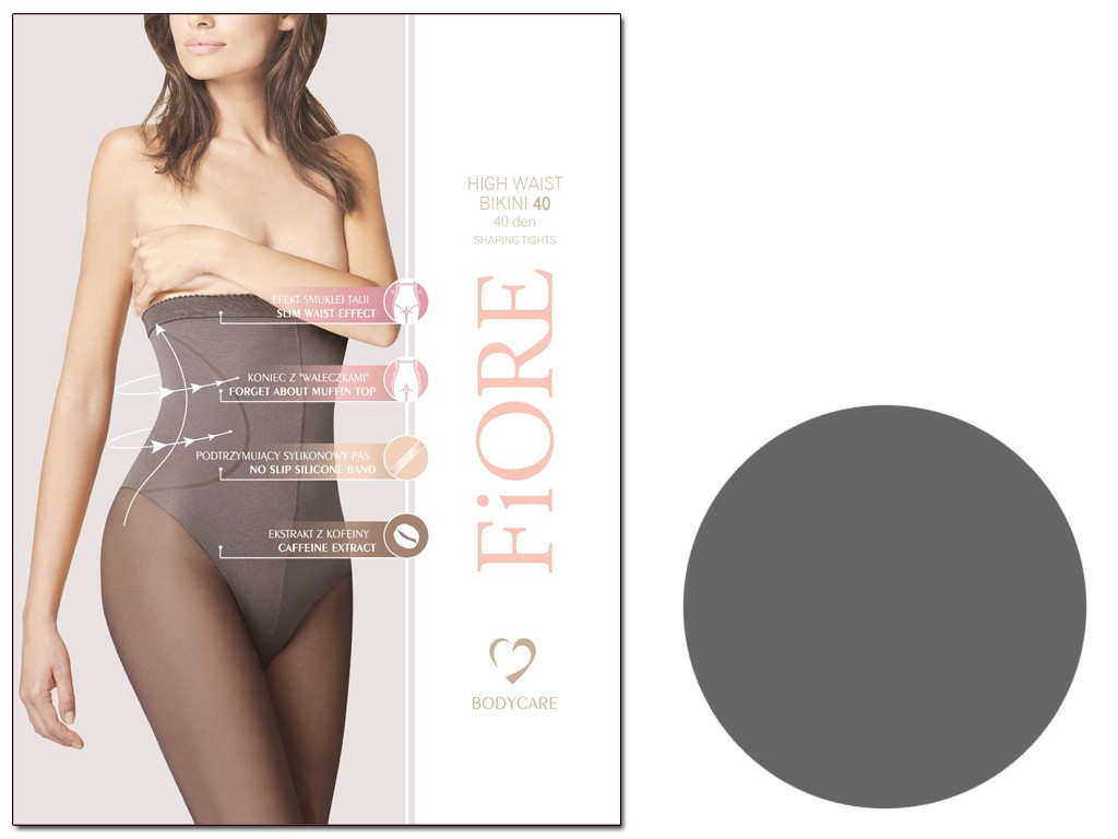 Collants amincissants à taille haute 40 den - 5