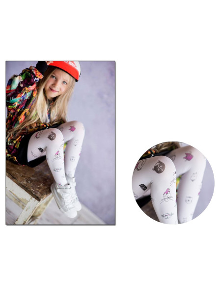 White tights in funny cats 40 den - 3
