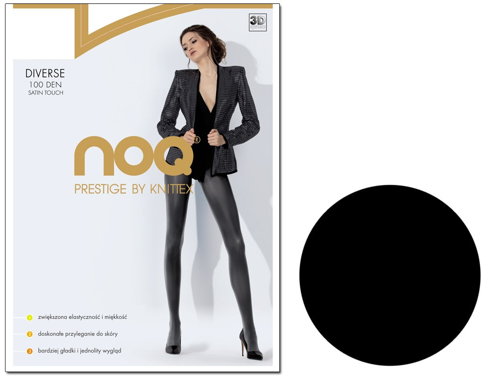 Opaque shiny tights 100 den - 9