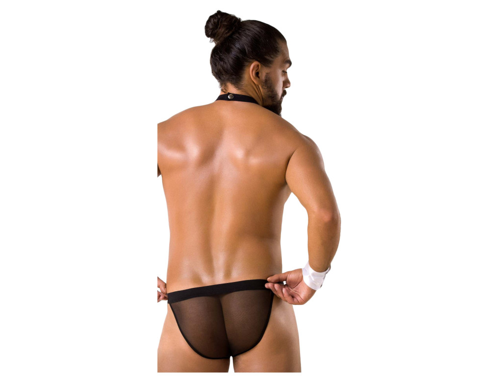 Pincér férfi tanga és mandzsetta szett - 2