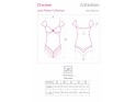 Różowe elastyczne body damskie - 4