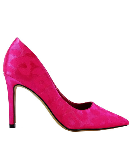 Rosa gesprenkelte Damenstilettos - 1