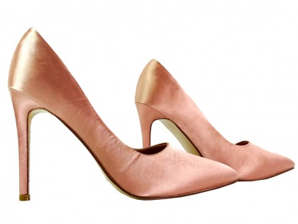 Pantofi stiletto pentru femei din șampanie - 3