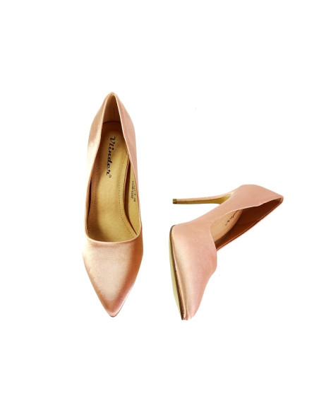 Champagnerfarbene Stilettos für Frauen - 4