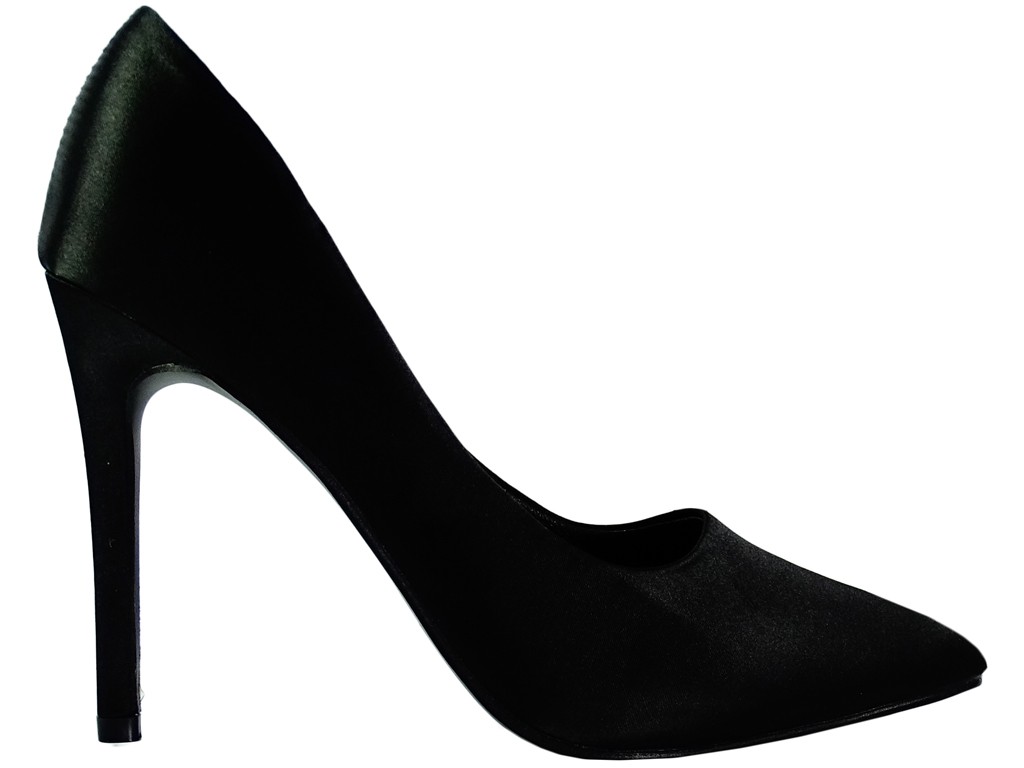 Women's black stilettos - 1
