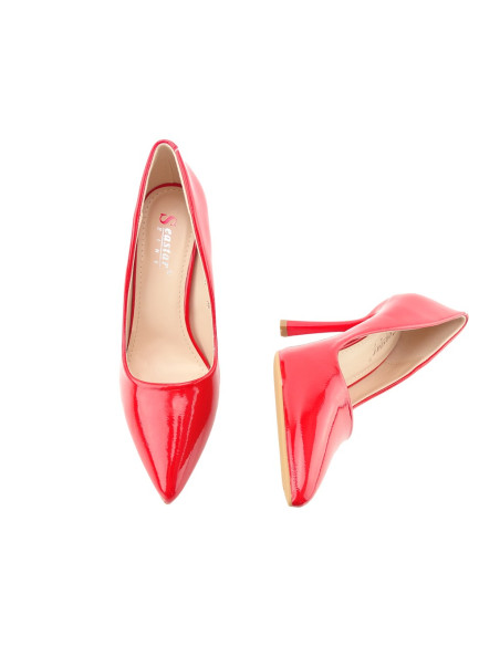Sarkani stiletto klasiskie apavi - 4