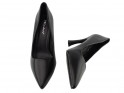 Women's matte black stilettos - 3