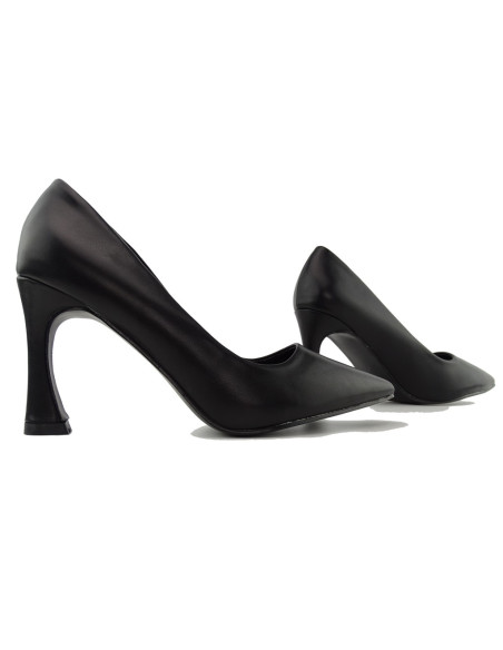 Women's matte black stilettos - 4