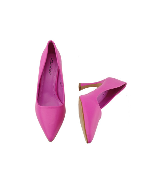 Talons aiguilles pour femmes, rose mat - 4