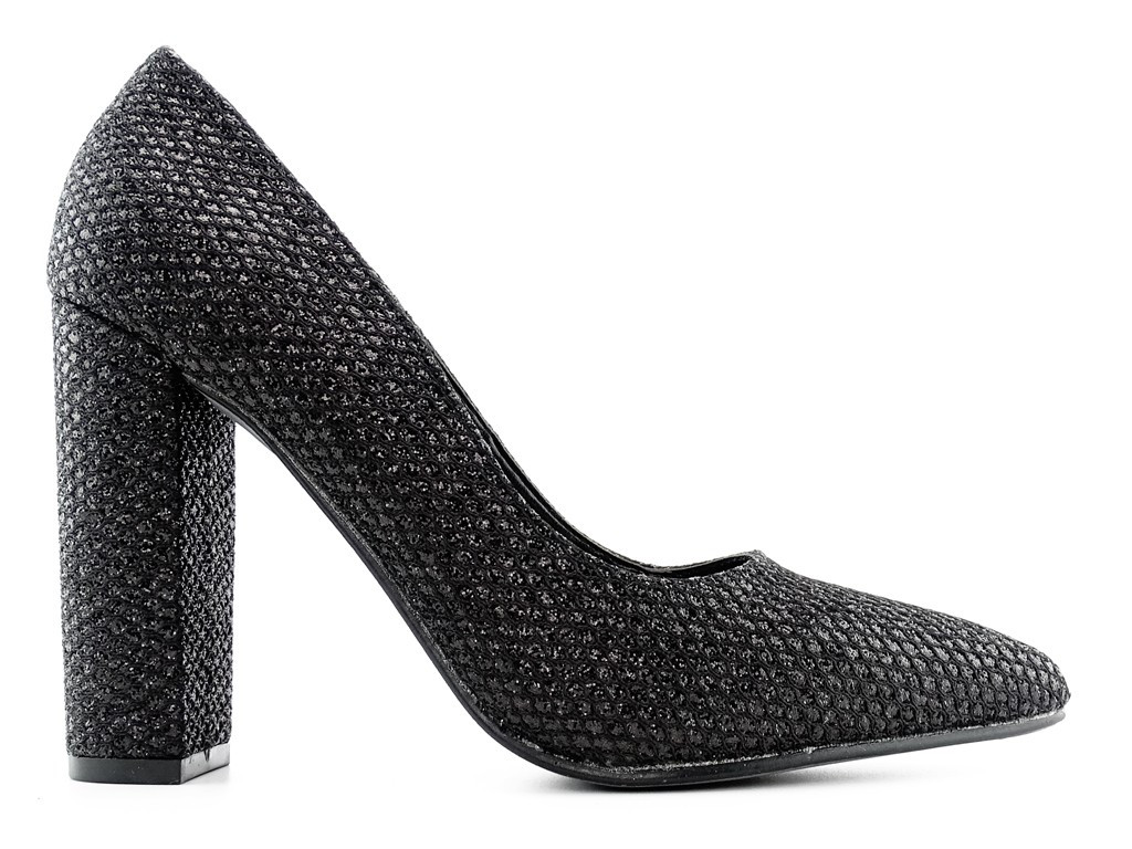 Melni stiletto kurpes - 1