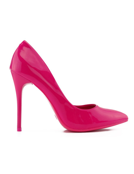Pink shapely stilettos lacquer shoes - 1 Pink shapely stilettos lacquer shoes - 1
