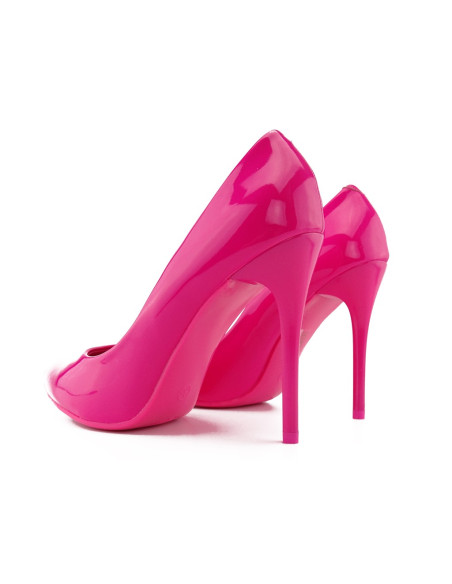 Pink shapely stilettos lacquer shoes - 2 Pink shapely stilettos lacquer shoes - 2