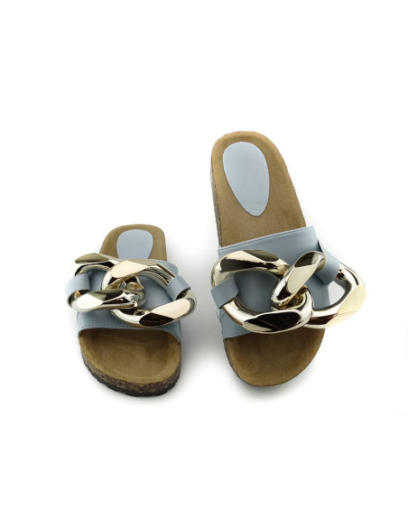Blaue Flip-Flops große Kette - 2